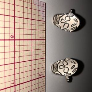 Alexander Mcqueen Skull Cuff Links.